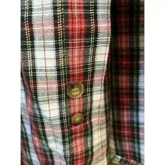 Vtg Alexander Julian Colours Men’s Casual Button Down Shirt Size 2XL Plaid 90s - Picture 5 of 8